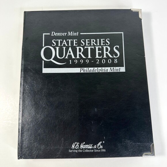 Denver Mint Collector's Book State Quarters 1999-2008 - Picture 1 of 8